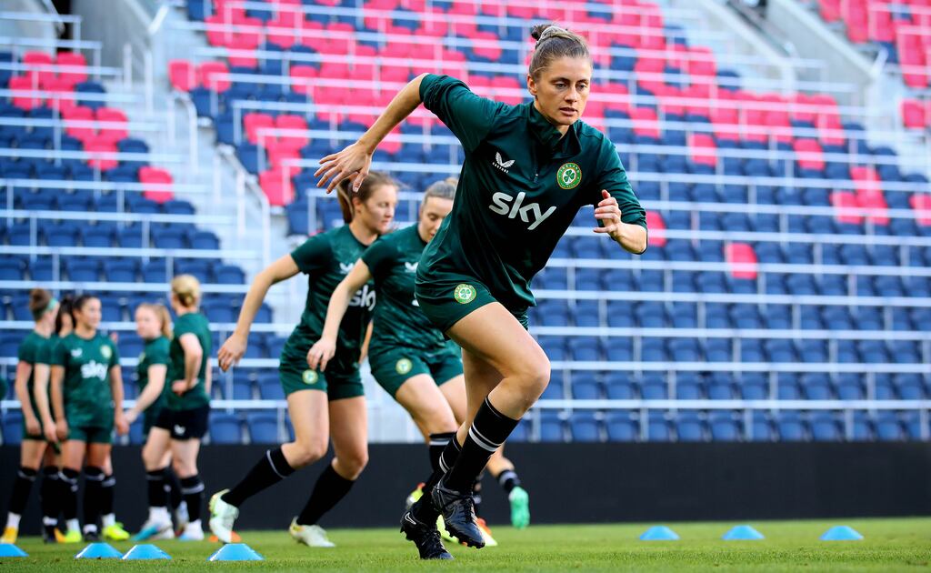 Sinead Farrelly returned to football last year, after previously stepping away from the game in December 2016. Photograph: Ryan Byrne/Inpho