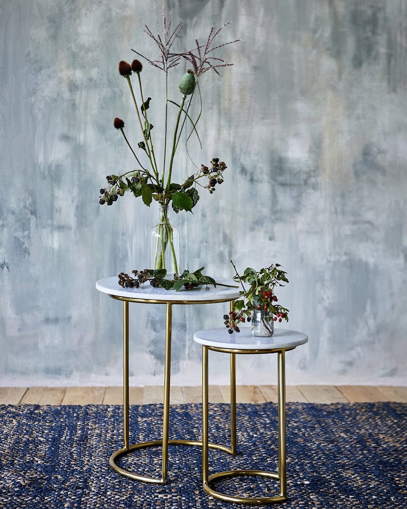 Side tables from Dunnes Stores