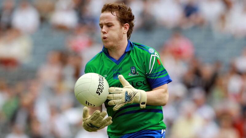 Shane Duffy in action for Monaghan in 2010. Photograph: Donall Farmer/Inpho