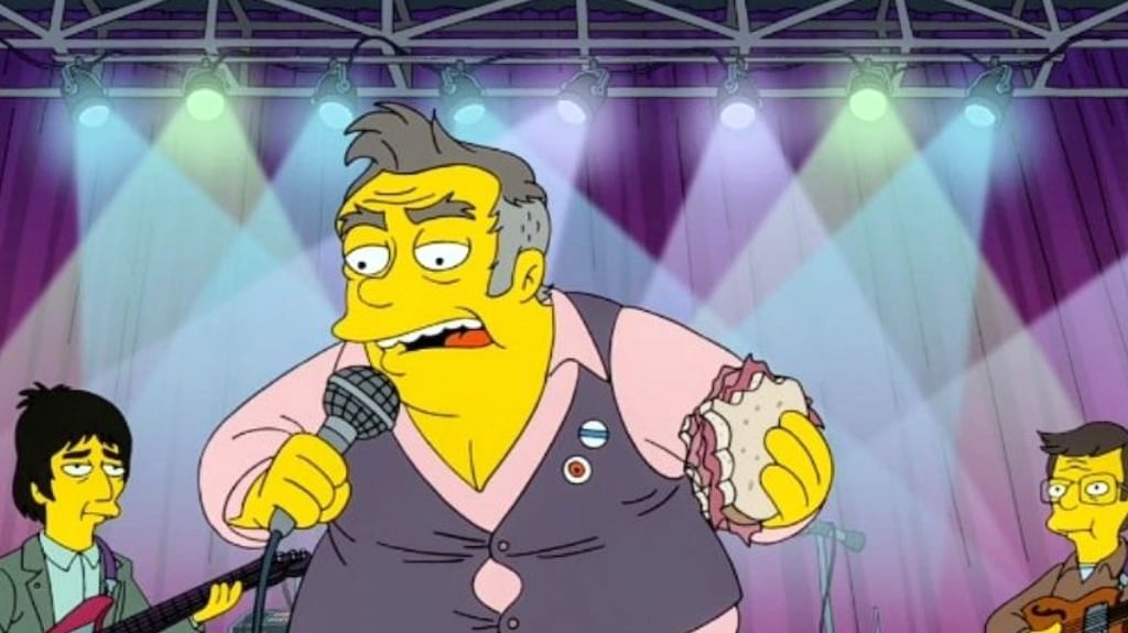 ‘Quilloughby’, on The Simpsons. Image: Fox