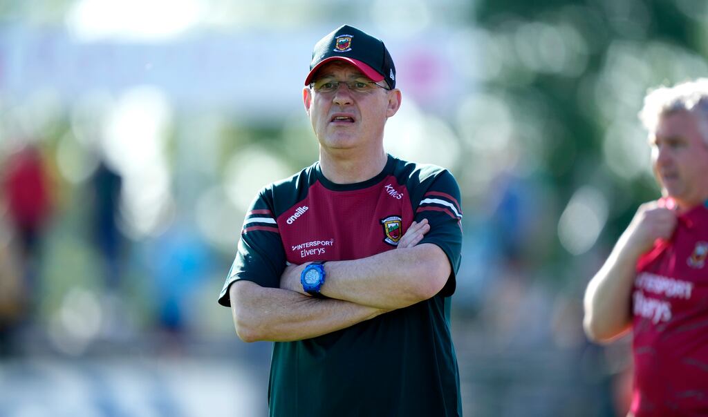 Mayo manager Kevin McStay has been relieved of his role. Photograph: James Lawlor/Inpho