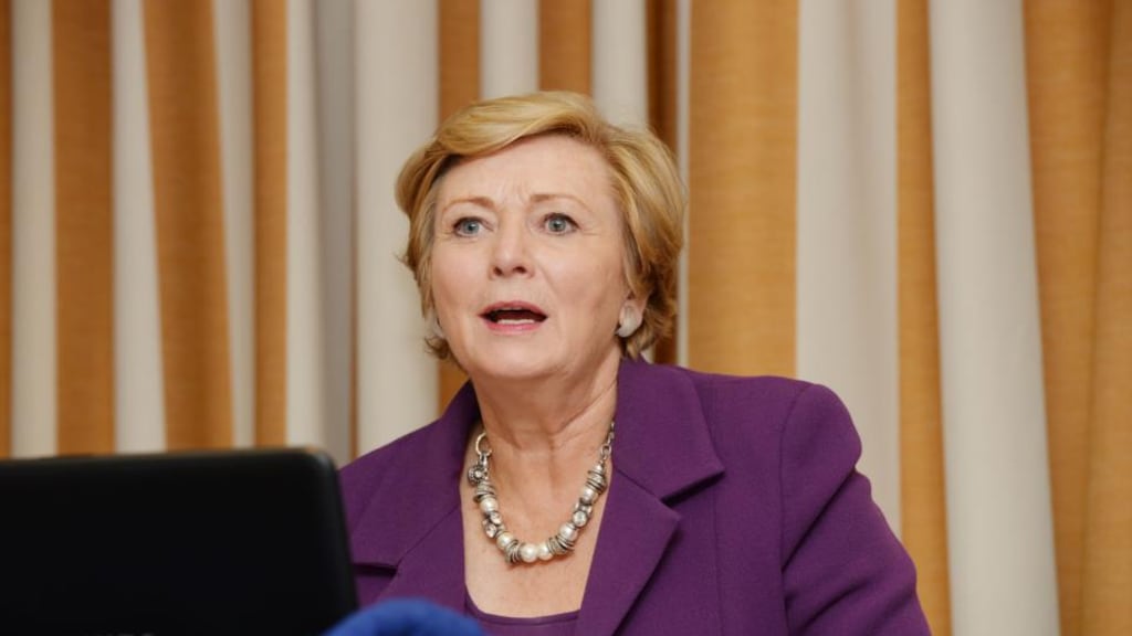 Minister for Justice Frances Fitzgerald has said that new legislation to be published shortly on children’s issues will ensure people can focus solely on the issue of marriage equality when they vote in the referendum in May. Photograph: Alan Betson/The Irish Times.