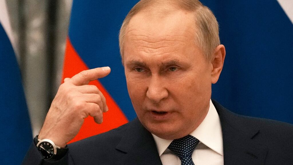 Russia’s president, Vladimir Putin. Markets were buoyed on Tuesday by fresh hopes of peace on the Russo-Ukrainian border