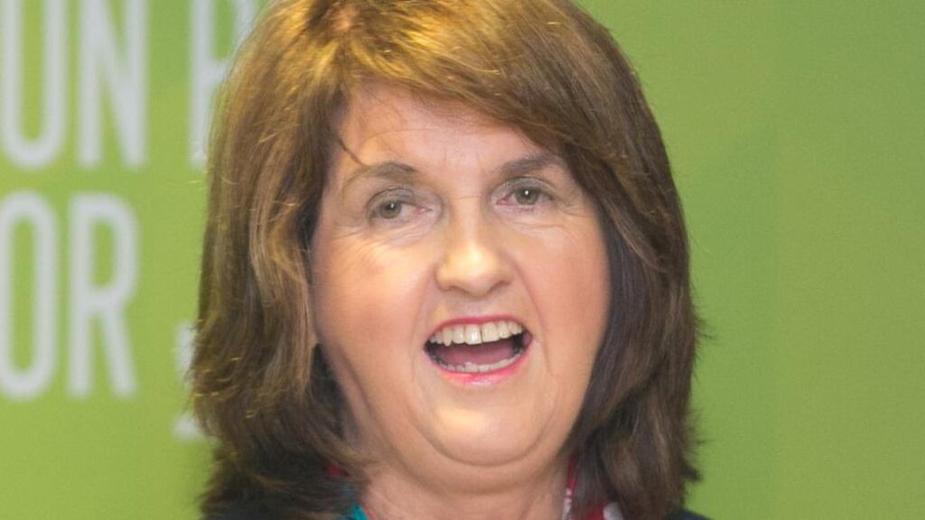 Labour Party leader said on Wednesday that people were free to protest but called on them to respect her party’s right to hold its conference on in Killarney this weekend. Photograph: Collins