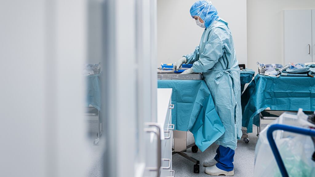 A total of 359 people were receiving hospital treatment for the virus in the North on Friday, with 44 in intensive care. Photograph: iStock