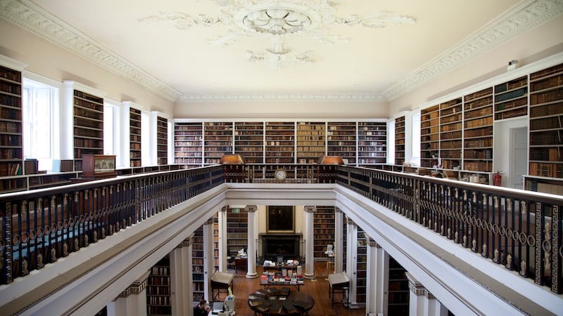 The Reading Room at the King’s Inns Library on Henrietta Street.