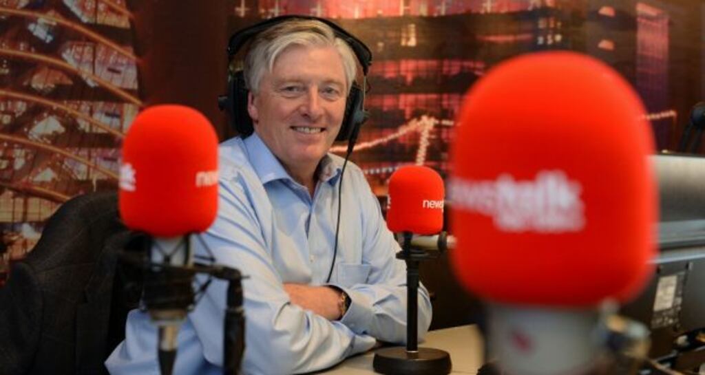 ‘You’re very good at just filling the time with platitudes,’ Pat Kenny fumes at a Minister. Photograph: Frank Miller