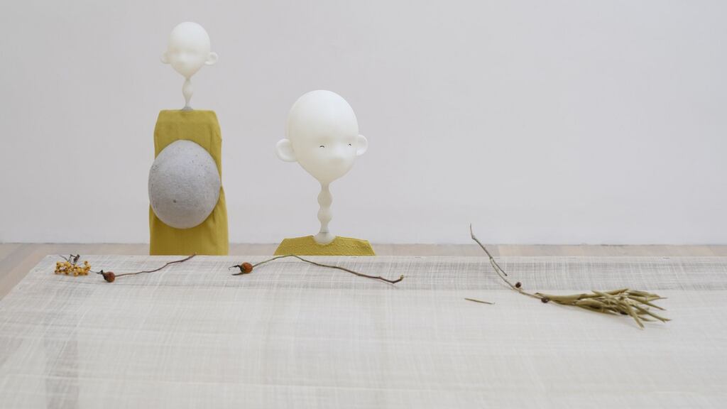 One of Cathy Wilkes’s displays at the British Pavilion in Venice