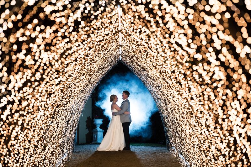 The tunnel of love at the County Arms Hotel in Birr, Co Offaly