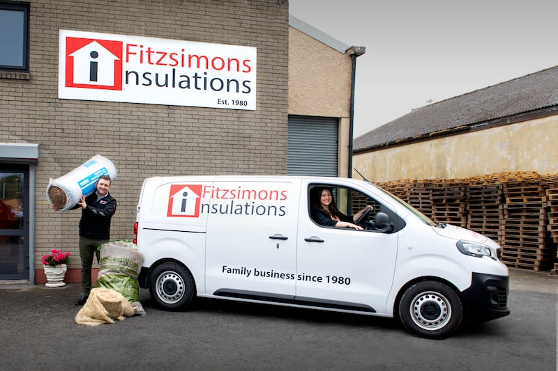 Brother and sister Peter and Michelle Fitzsimons took over Fitzsimons Insulations from their parents