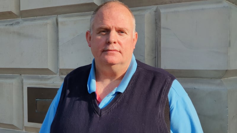 Former soldier Tom Caughey who survived the Narrow Water massacre in 1979. Photograph: PA