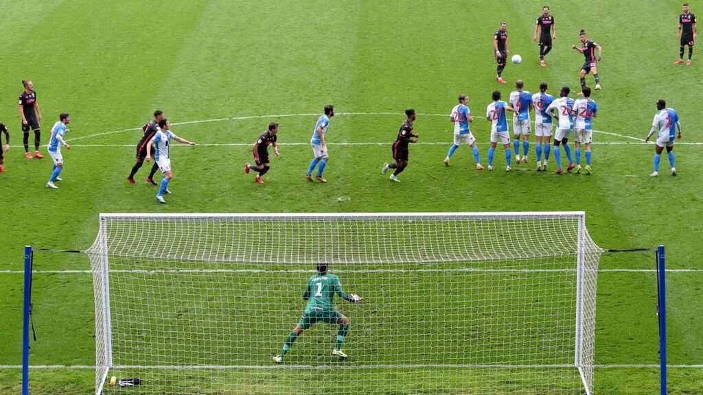 Kalvin Phillips scores Leeds’ second goal against Blackburn. Photograph: Ross Kinnaird/Getty