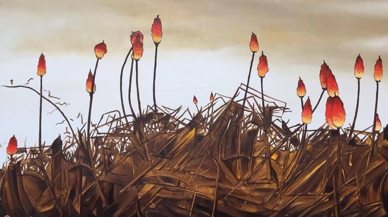 Red Hot Pokers by Pete Dunne