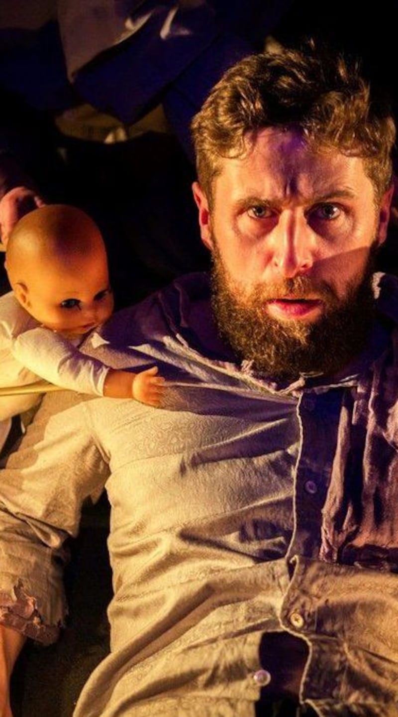 Aaron Monaghan in The Travels of Jonathan Swift by Conall Morrison, Blue Raincoat Theatre Company