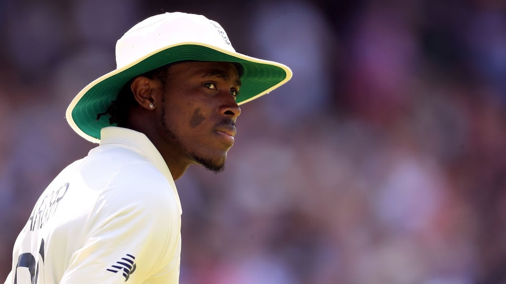 England cricketer Jofra Archer has hit back at the level of criticism he received on social media following his breach of pandemic protocols earlier this month. File photograph: PA