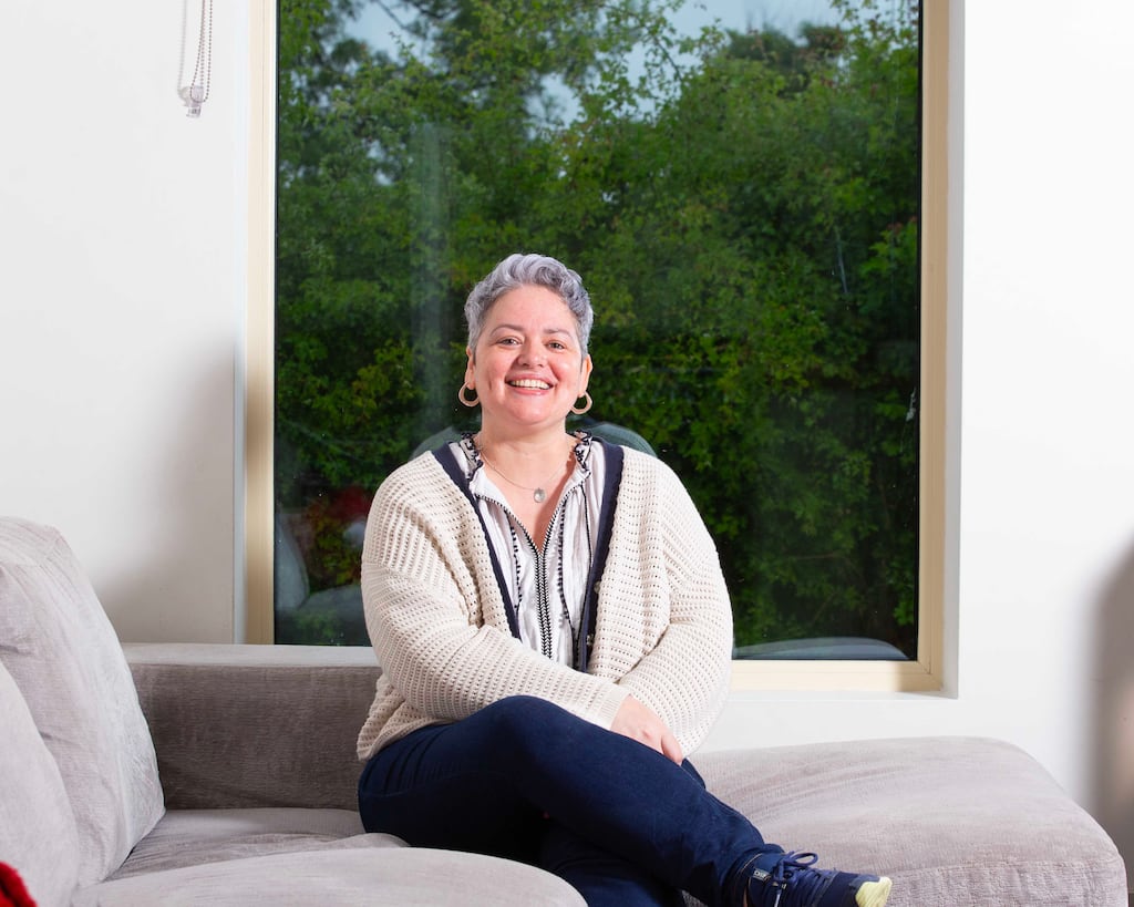 Pauline Doyle, who was diagnosed with breast cancer in 2023, at her home in Drumsna, Co Leitrim. Photograph: Brian Farrell