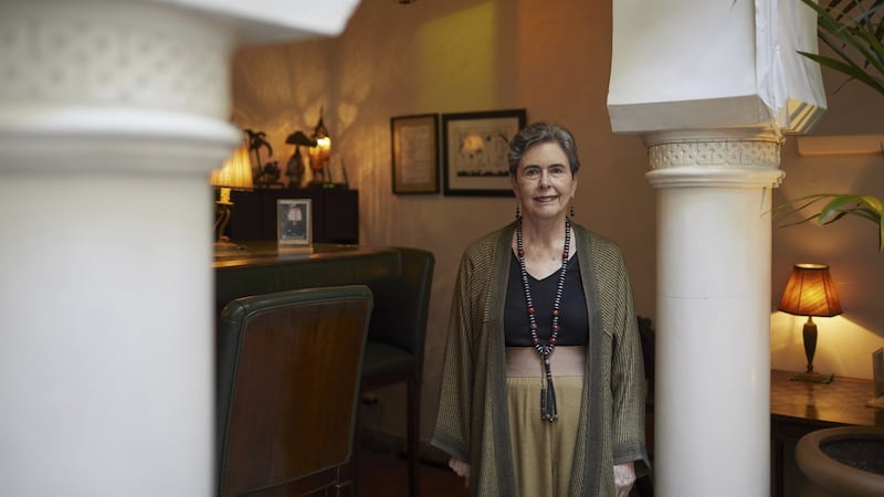Kathy Kriger, the owner and founder of Rick’s Café, in Casablanca, Morocco. Photograph: Ksenia Kuleshova/The New York Times