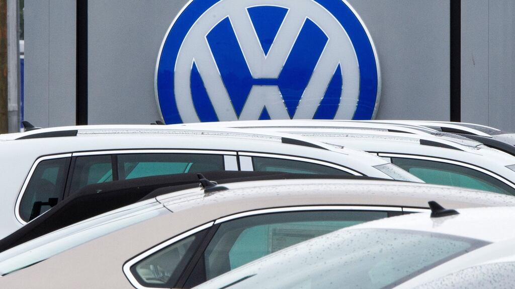 Management and trade union representatives are due to hold talks on Thursday after a 24-hour strike last week halted production at VW’s AutoEuropa plant south of Lisbon. Photograph: Paul J Richards/AFP/Getty Images