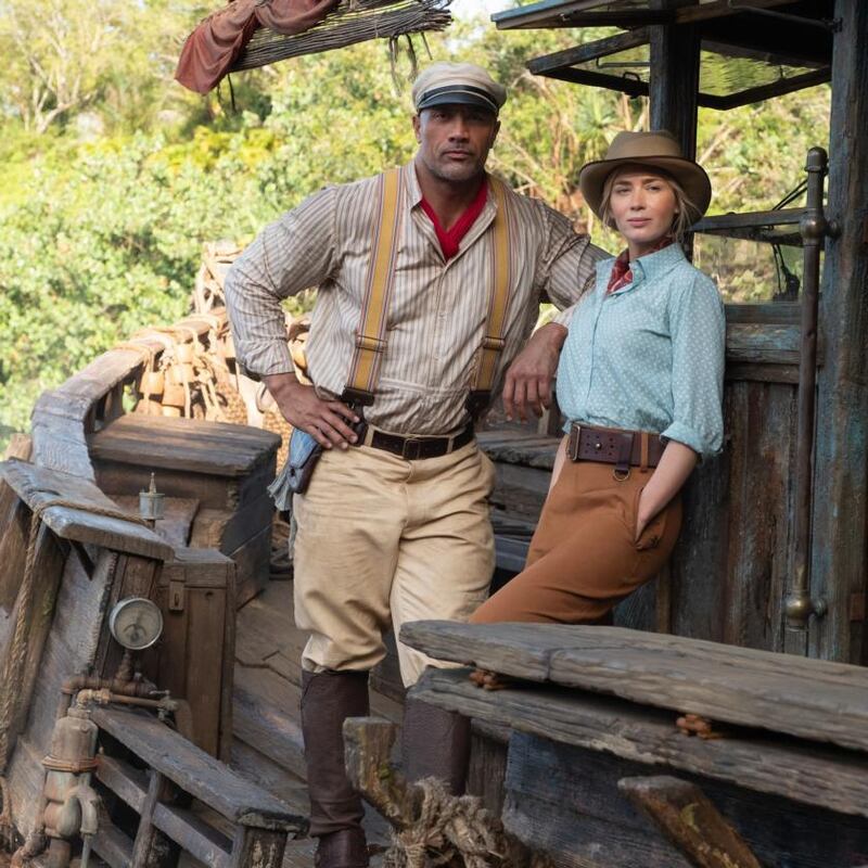 Jungle Cruise stars The Rock and Emily Blunt