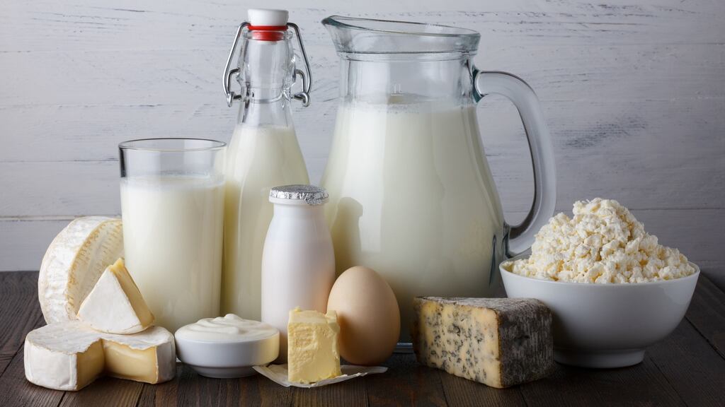 The wholesale price of dairy products dropped by 5 per cent in May compared to the same month last year.