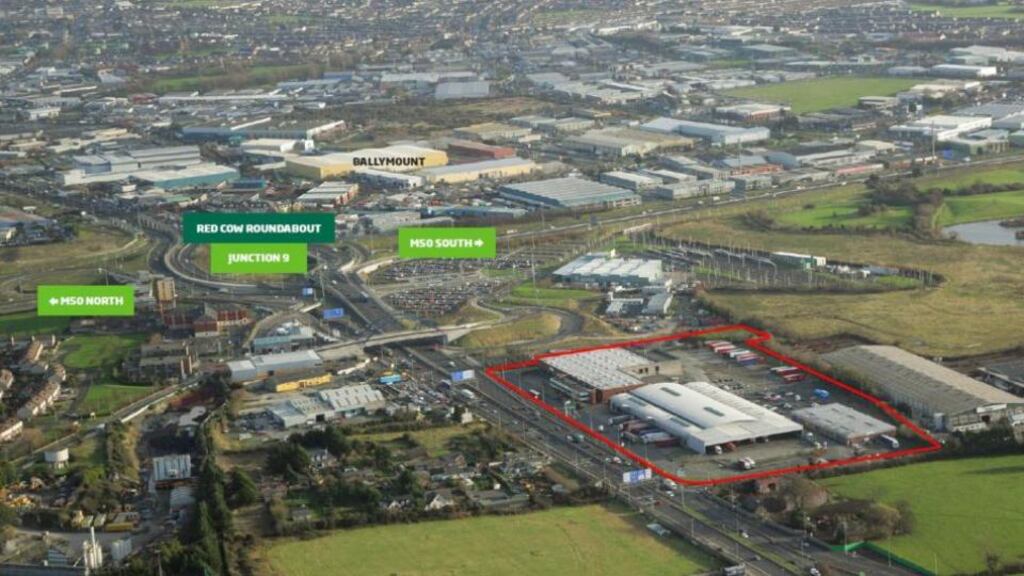 The site at the Red Cow roundabout: under current zoning, the permitted uses include industrial, retail warehousing, car showrooms, transport depot and petrol stations.