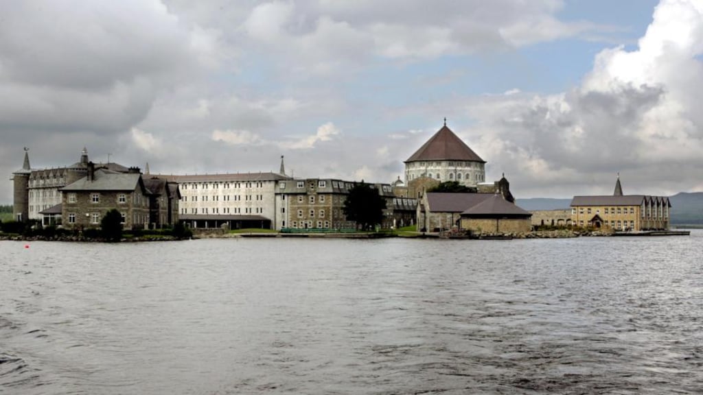 St Patrick’s Purgatory Lough Derg Island. Photograph: David Sleator