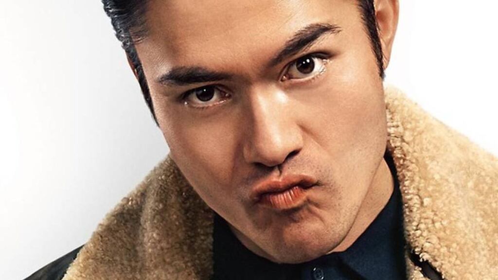 Henry Golding as the character Dry Eye in Guy Ritchie’s latest film, The Gentlemen.