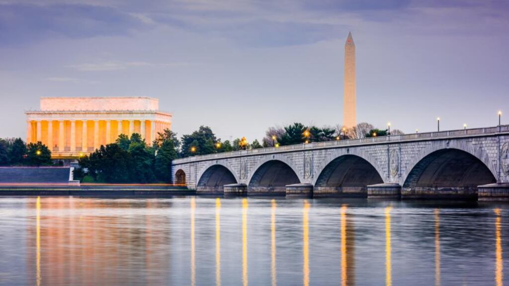 The John F Kennedy Center for the Performing Arts in Washington DC, where a three-week festival, Ireland 100: Celebrating a Century of Irish Arts and Culture, will take place next year. Photograph: Getty Images