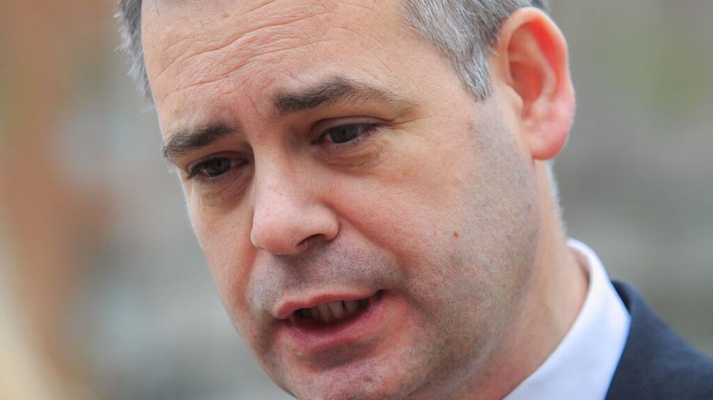 Sinn Féin’s Pearse Doherty: Fine Gael’s “scandalous record on housing” is being endorsed by Fianna Fáil. Photograph: Gareth Chaney Collins