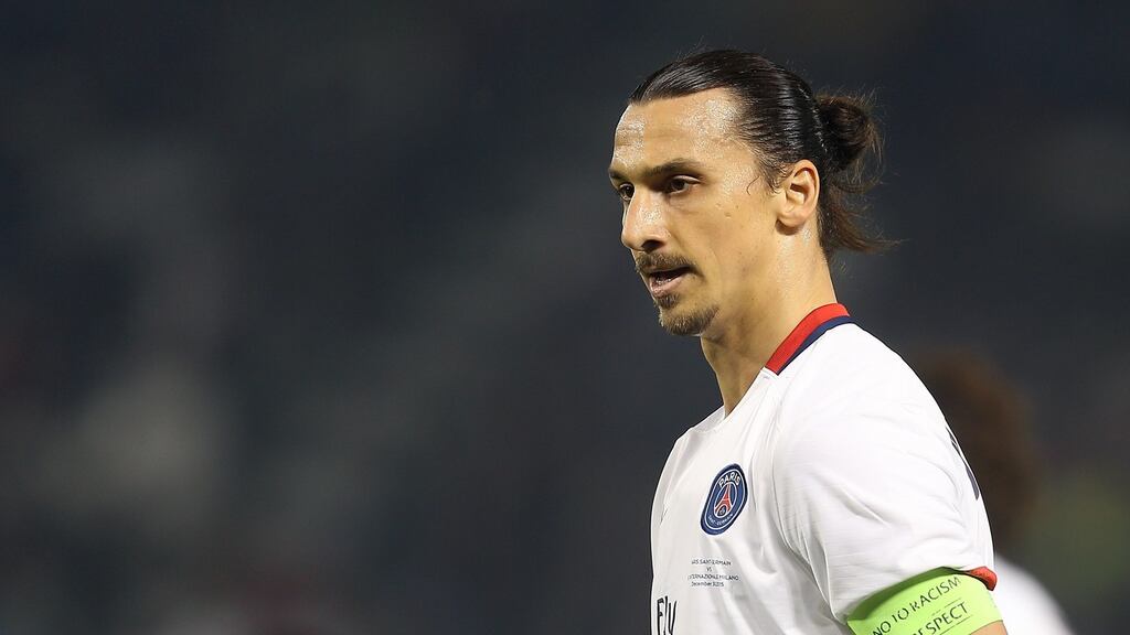 Paris Saint-Germain have become embroiled in an argument with London rapper M.I.A after she wore a modified PSG shirt in a music video. Photograph: Afp