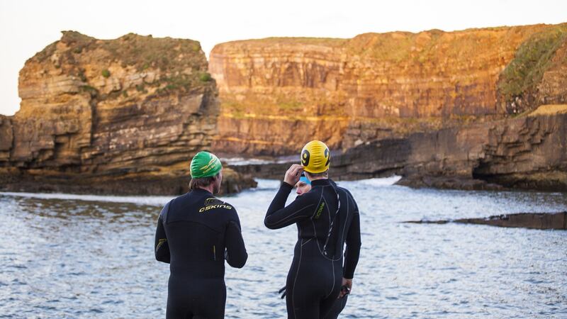 Catching the sunset at Meenogahane Pier. Photograph: Wild Water Adventures