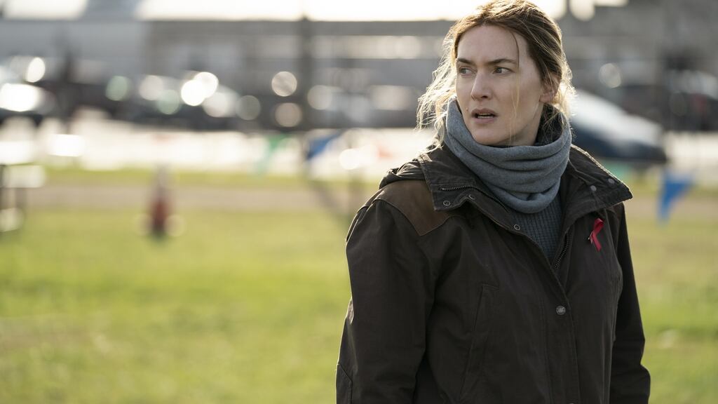 Kate Winslet as Mare Sheehan in the HBO show Mare of Easttown.