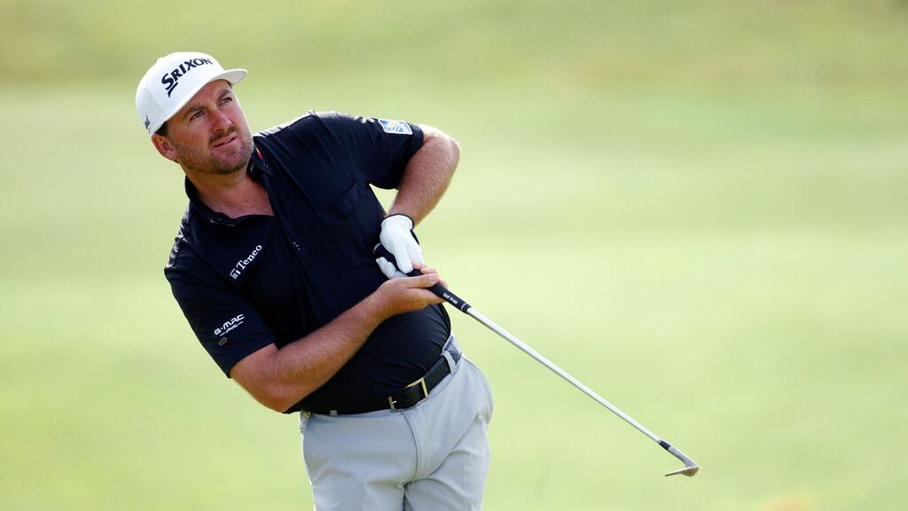 Graeme McDowell carded an opening round 67 at the Irish Open. Photograph: Peter Morrison/Inpho