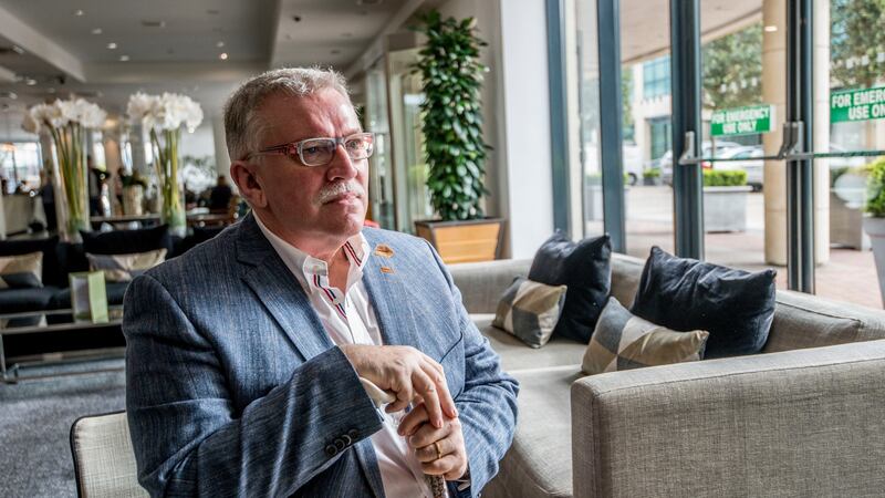 Terry O’Sullivan: “I said, ‘what are you thinking?’ He said, ‘I wonder will it ever be the same again?’ He was 33 years of age” Photograph: Brenda Fitzsimons/The Irish Times