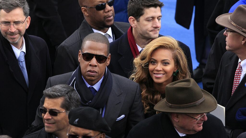 Jay-Z and Beyonce promoted music service Tidal, but the service is still trailing rivals. Photographer: Scott Eells/Bloomberg