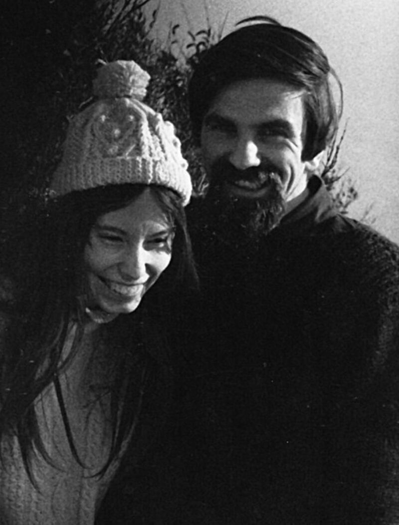 Gretchen Dutschke and Rudi Dutschke in Howth in 1969.