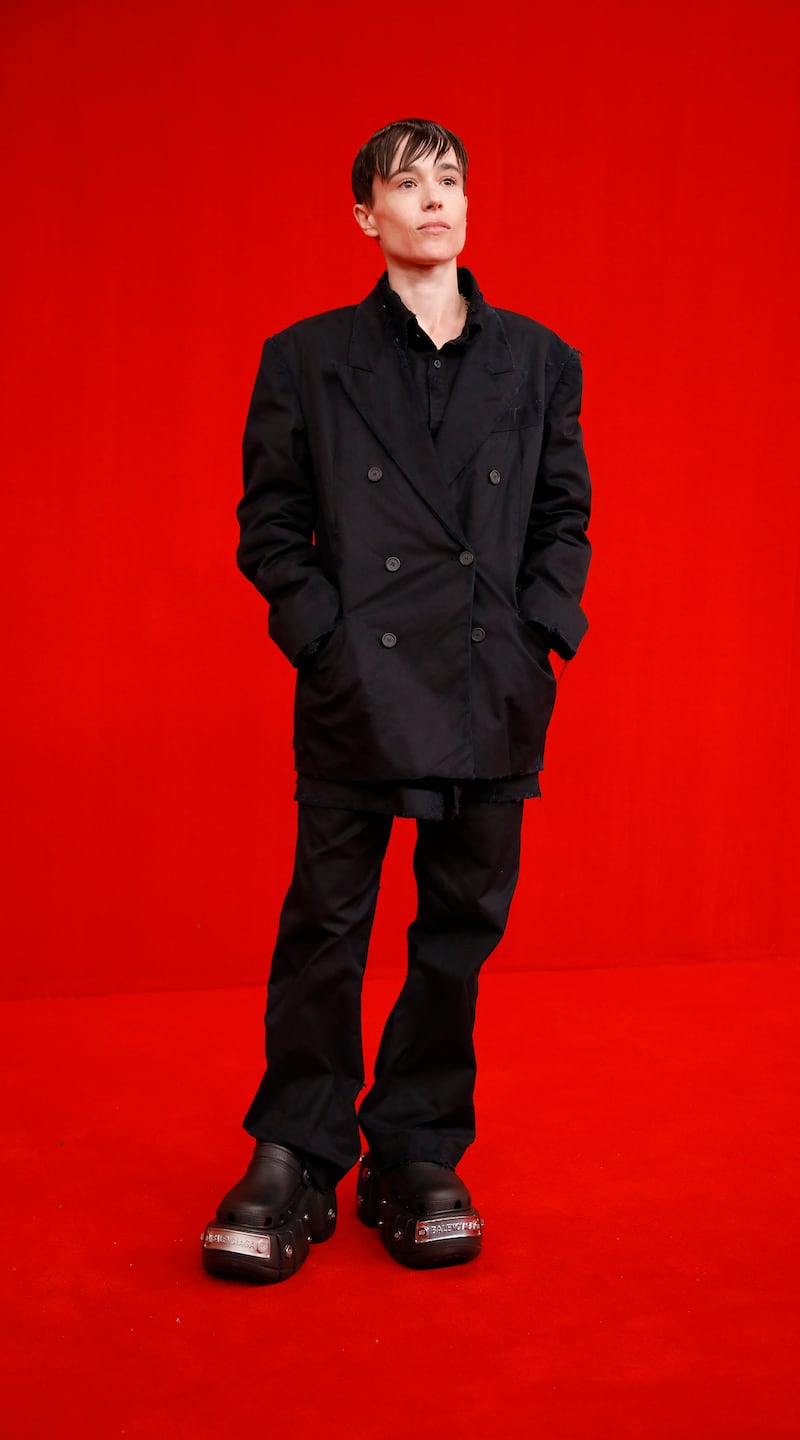 Elliot Page: 'I was feeling things through other characters without permitting myself to do so in my life.' Photograph: Valerio Mezzanotti/New York Times