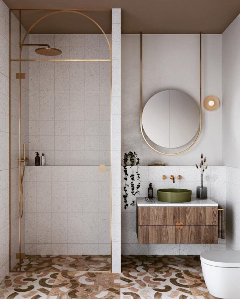 A bathroom by Ripples