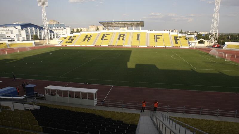 The Stadionul Sheriff where Dundalk will play Sheriff in the Europa League on Thursday. Photograph: Getty Images