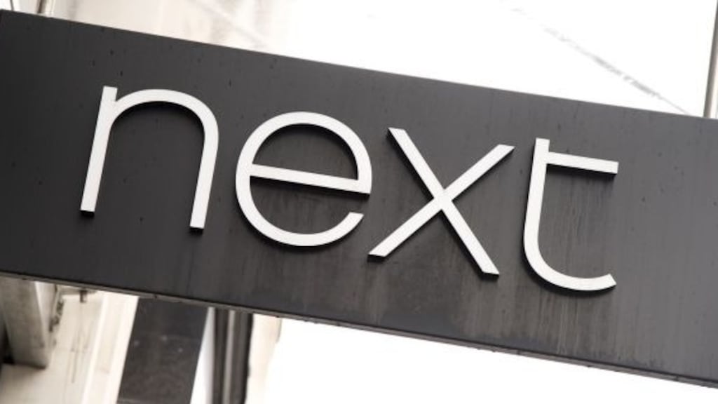 British retailer Next beat guidance for sales in the run-up to Christmas.