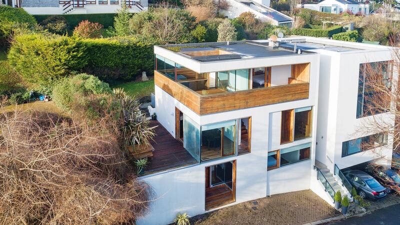 Bayview, Sorrento Heights, Dalkey, Co Dublin: a four-bed spread over three floors.
