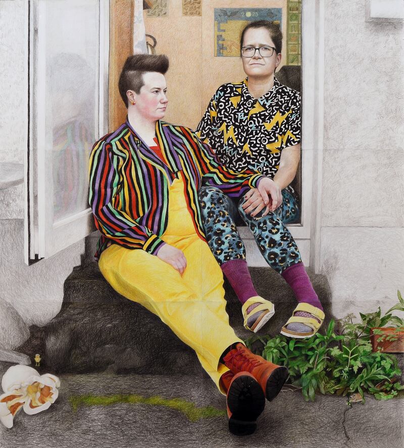 Ailbhe and Michelle, by Cara Rose