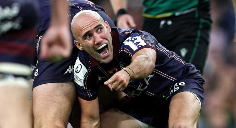Bordeaux Bègles captain Maxime Lucu. Photograph: Billy Stickland/Inpho