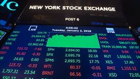 Wall Street hits record as European stocks trade higher
