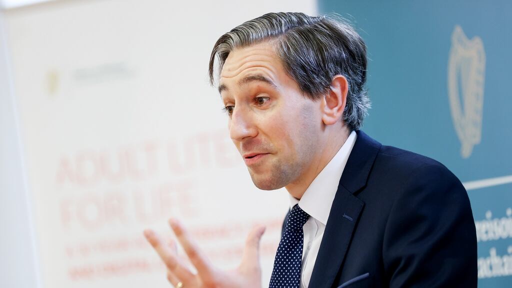 Cillian is Simon Harris and his wife Caoimhe’s second child, they also have a daughter Saoirse. File Photograph: Maxwells