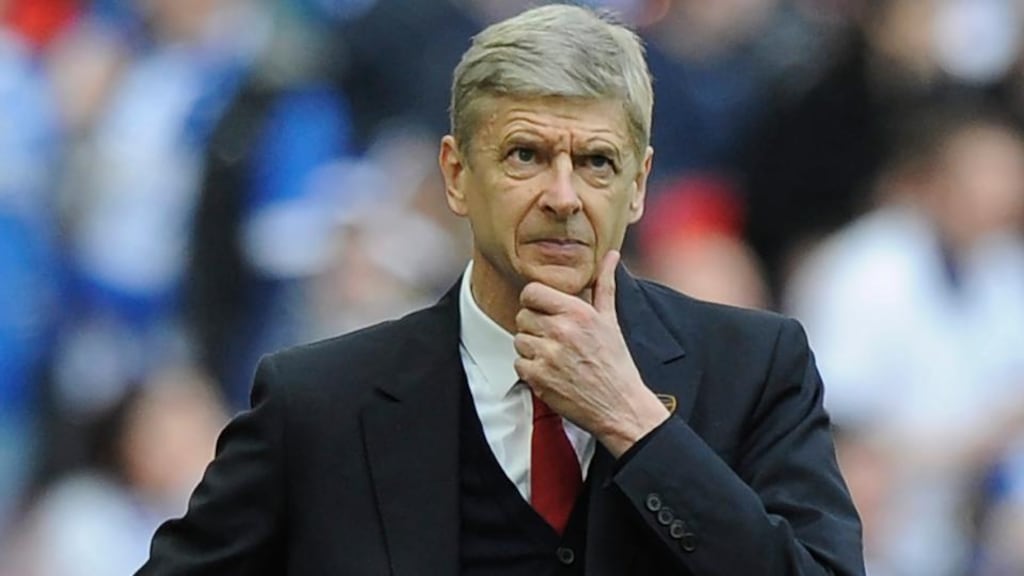 Arsene Wenger: said hopes of a top-four finish are under threat.