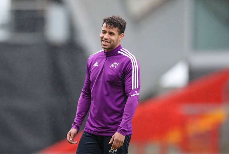 Conor Phillips on his departure from Munster: 'There’s no bad blood. I know that is just professional sport.' Photograph: Evan Treacy/Inpho