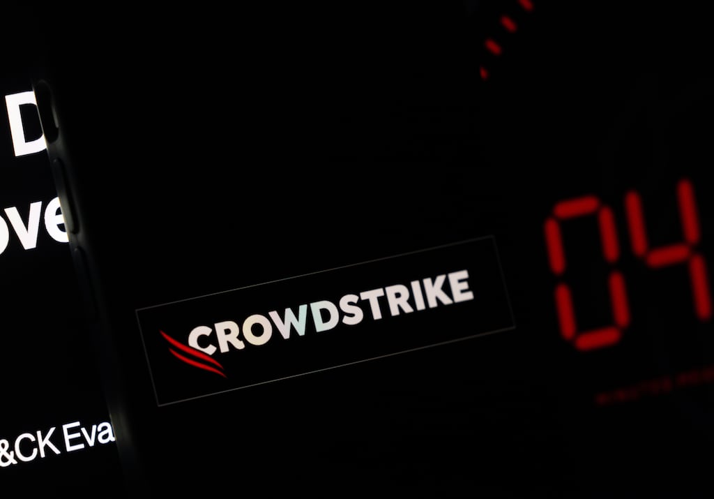 According to multiple posts on social media, the outage has been blamed on a security update from US group CrowdStrike, which caused a problem with Microsoft’s Windows. Both PCs and servers appear to be affected, suggesting that millions of computers may need to be fixed for the issue to be fully resolved. Photograph: Andrey Rudakov/Bloomberg