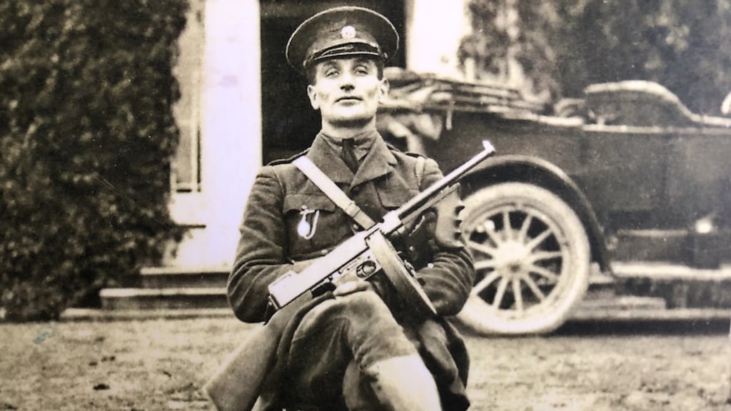 Dan Hogan had all the confidence of a new generation rising to power. Photograph: Courtesy of Monaghan County Museum