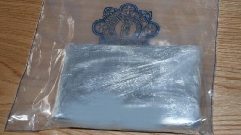 Cocaine worth an estimated €300,000 was also seized. Photograph: An Garda
